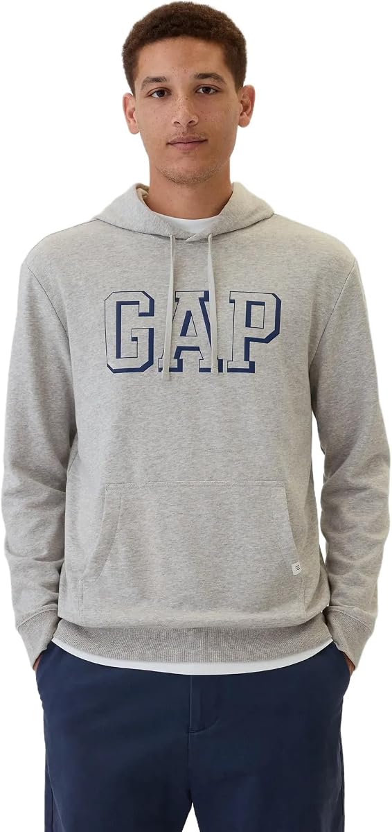 GAP Men's Fleece Athletic Hoodie