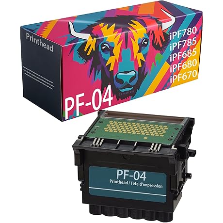 PF-04 Printhead for Canon, Compatible with iPF670-iPF785 Printers
