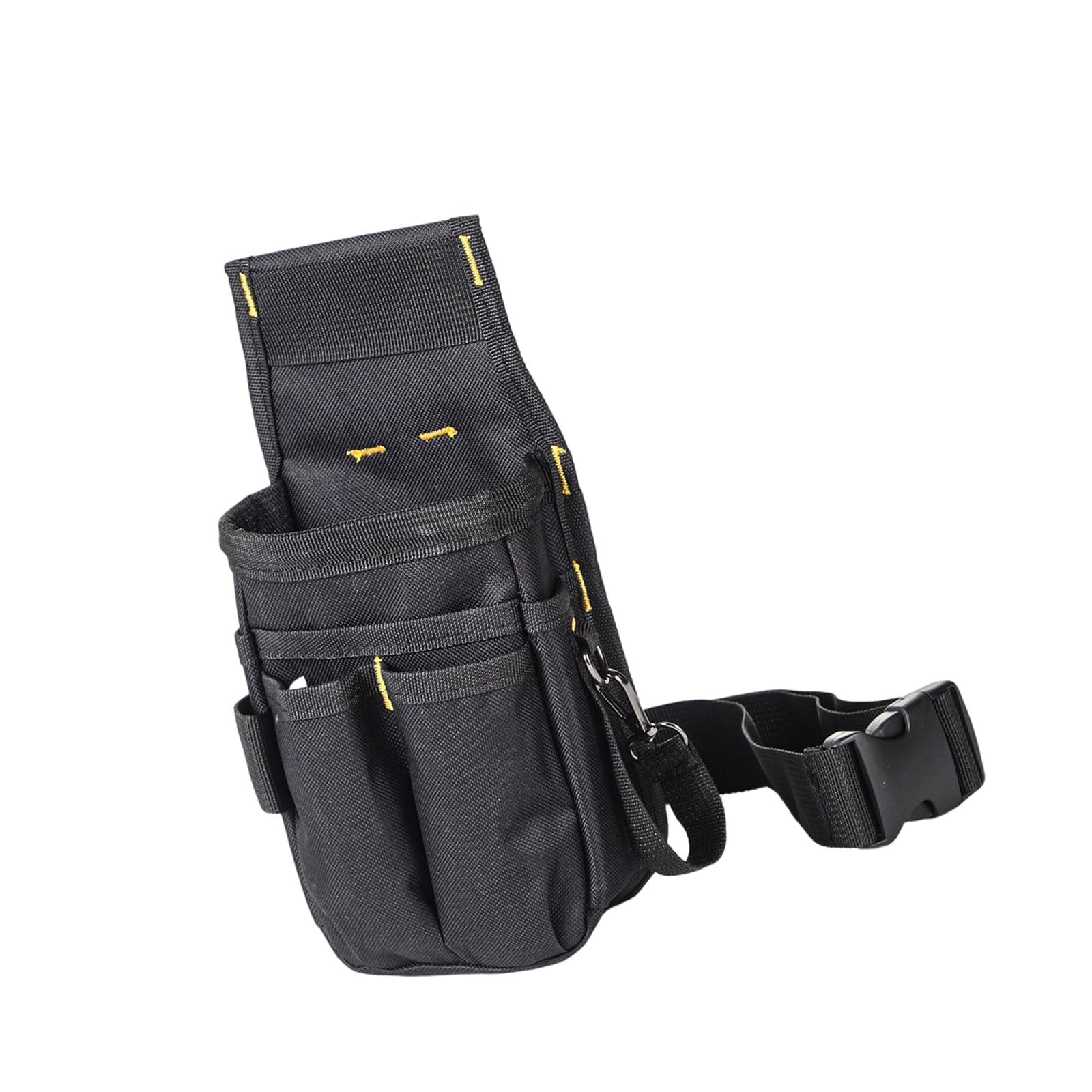 Duty Electrician Tool Pouches Waist Belt Bag with Multiple Compartments Adjustable Waist Belt for Professional Work Electrician Tool