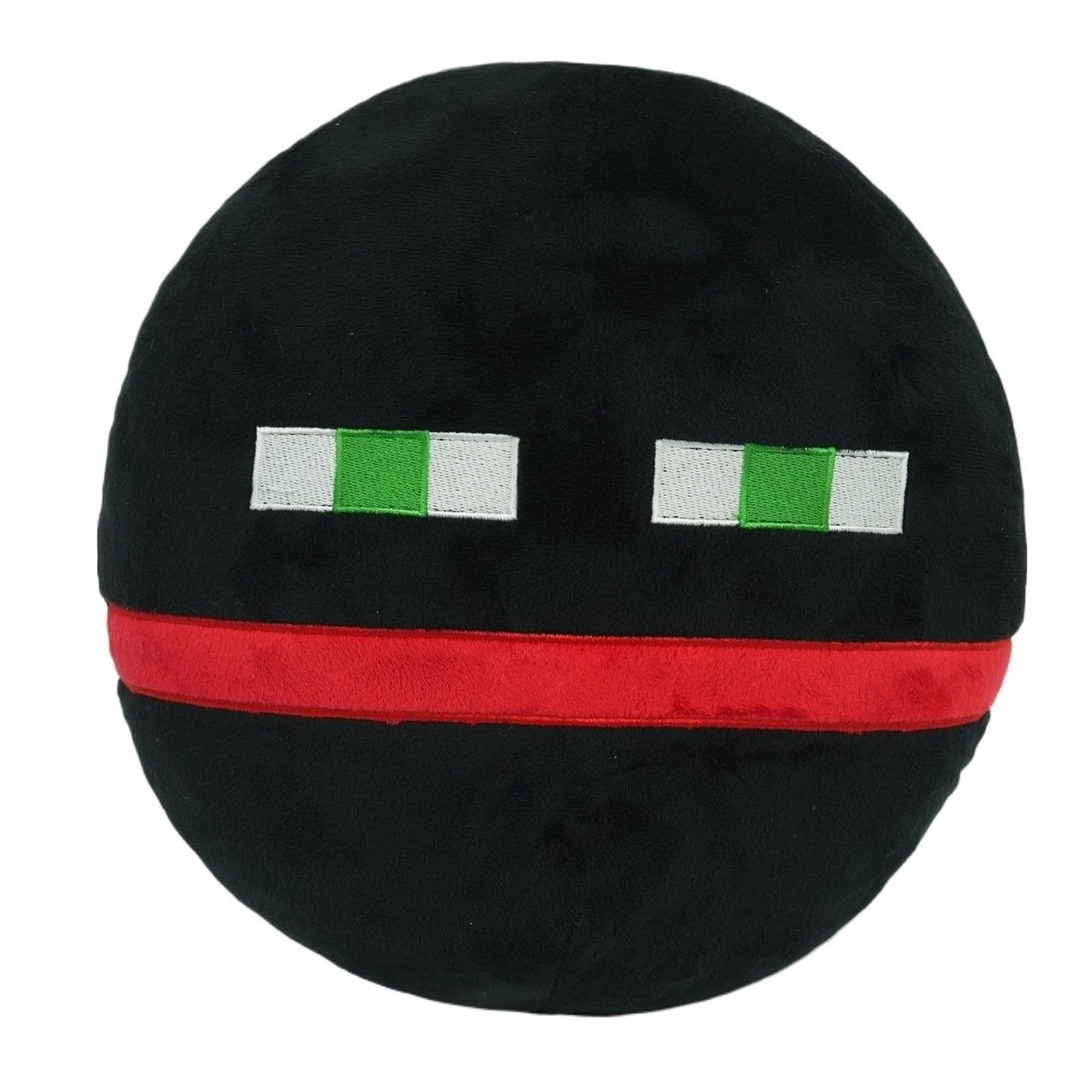 KUKUShining Verity Plush Toy, Soft Smiley Face Horror ARG Stuffed Dolls Plush Toy(Black,10cm/3.9in)