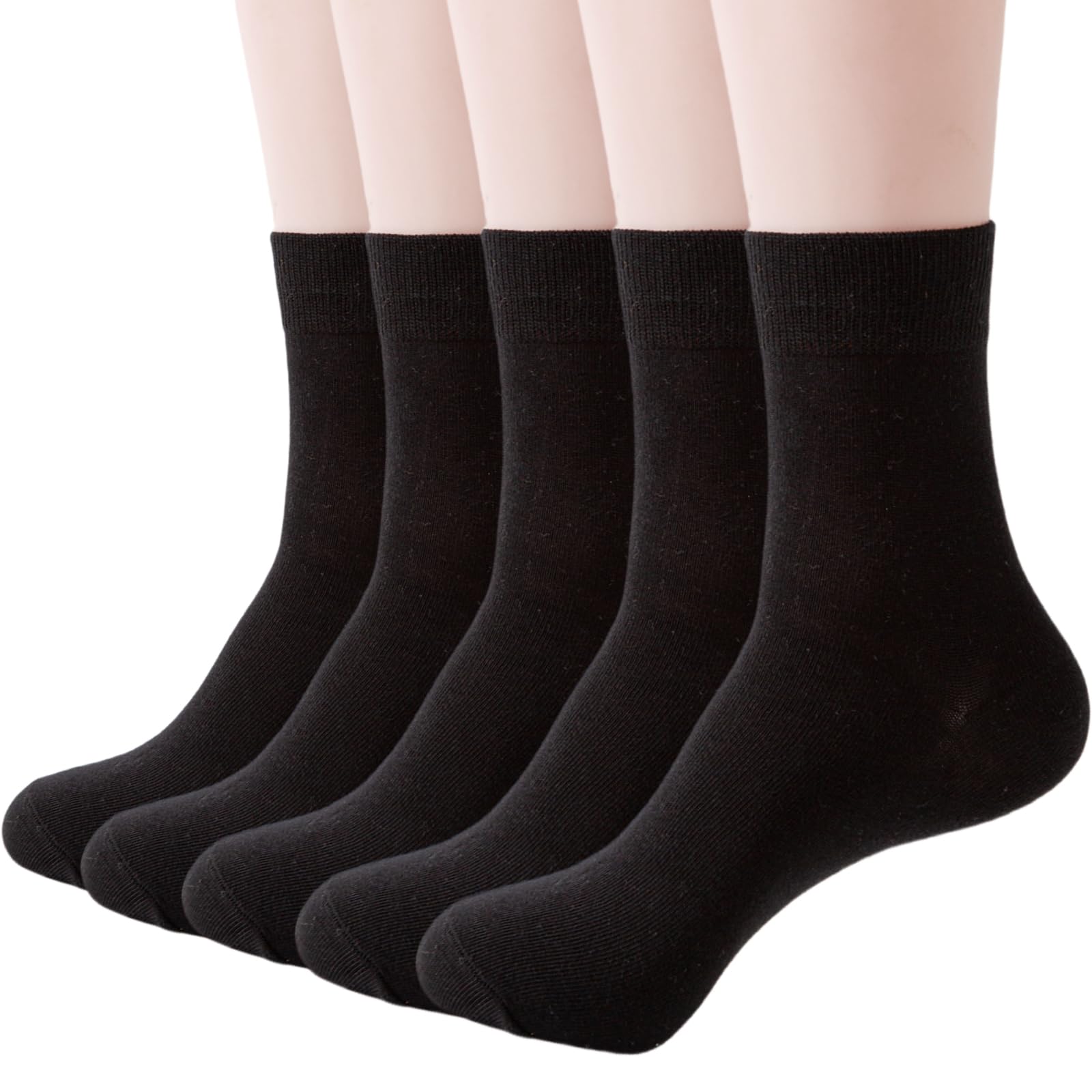 Wamicu Sneaker Socken Damen 5 Paar Atmungsaktive Baumwolle Socken Kurze Sportsocken Laufsocken