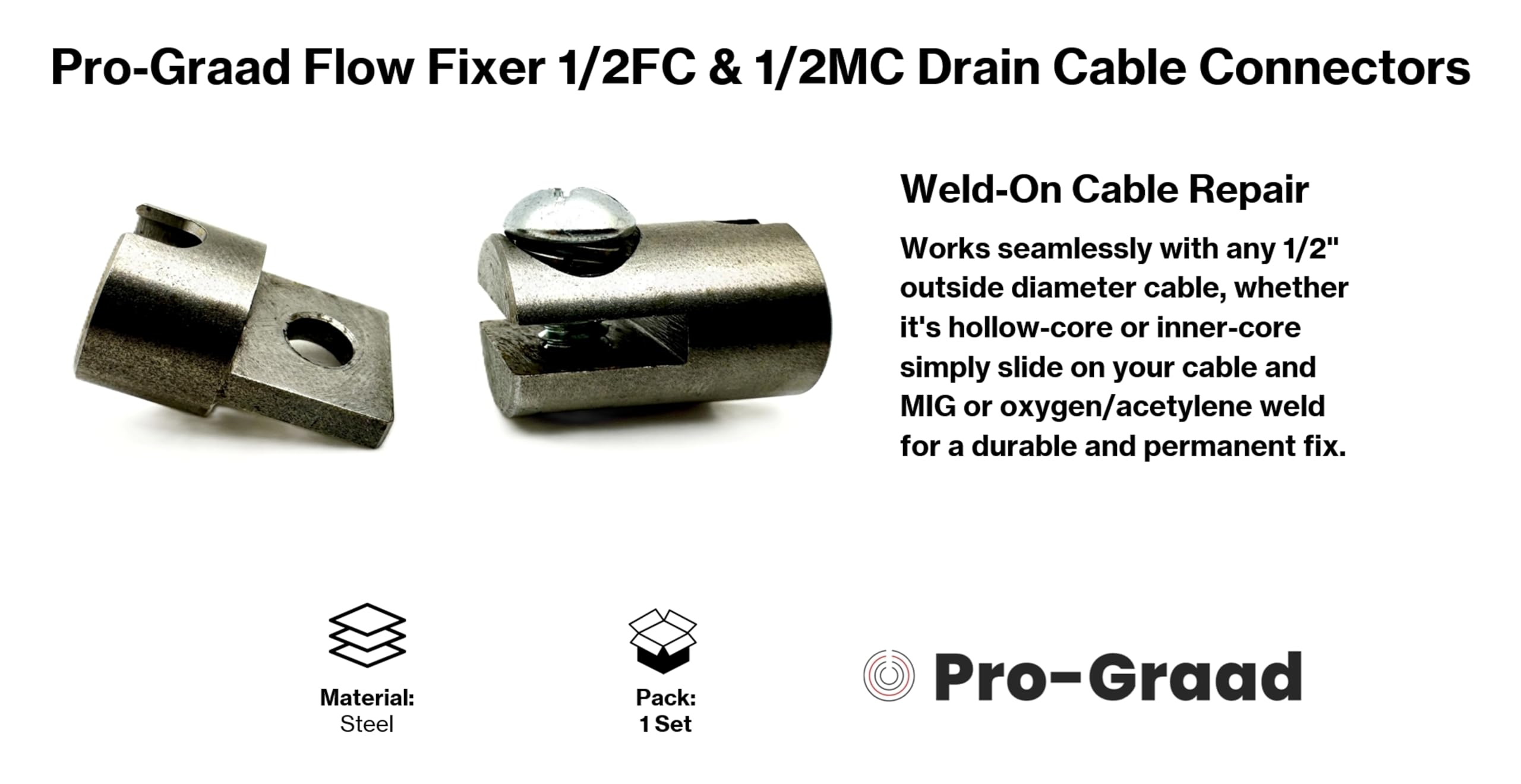 Repair Drain Cables - Weld-On Cable Ends -5