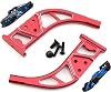 Alloy Rear Wing Support ARA320519 for ARRMA 17 Infraction Limitless Felony 6S BLX RC Car Upgrade Parts,Frame Diffuser Supports Upgrade Part Red