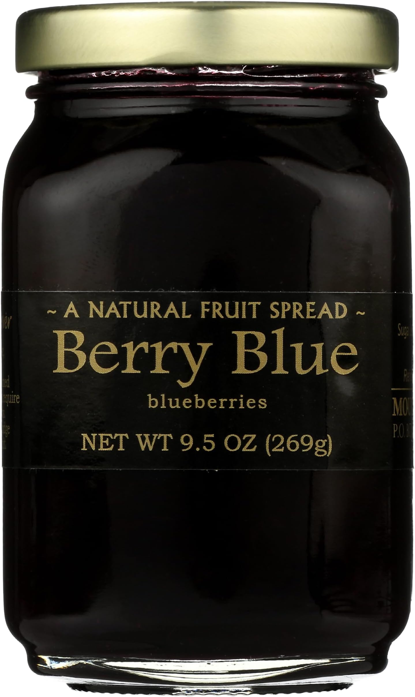 MOUNTAIN FRUIT COMPANY Blueberry Jam, 9.5 OZ
