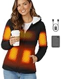 Graphene Women Heated Jacket 12V Fast Charge 18400mAh Large Capacity