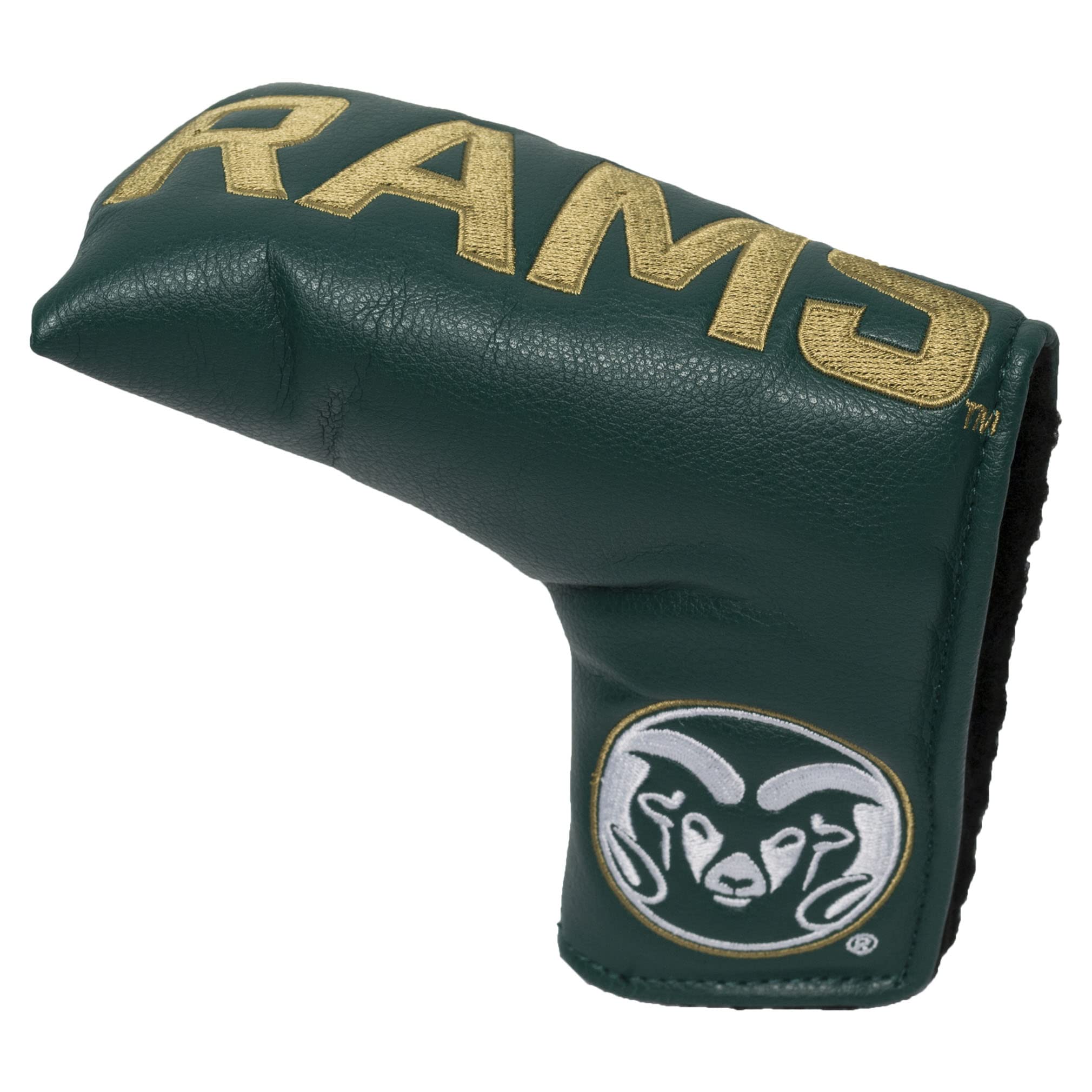 Team Golf NCAA Colorado State Rams Vintage Blade Putter Cover Golf Club Vintage Blade Putter Headcover, Form Fitting Design, Fits Scotty Cameron, Taylormade, Odyssey, Titleist, Ping, Callaway