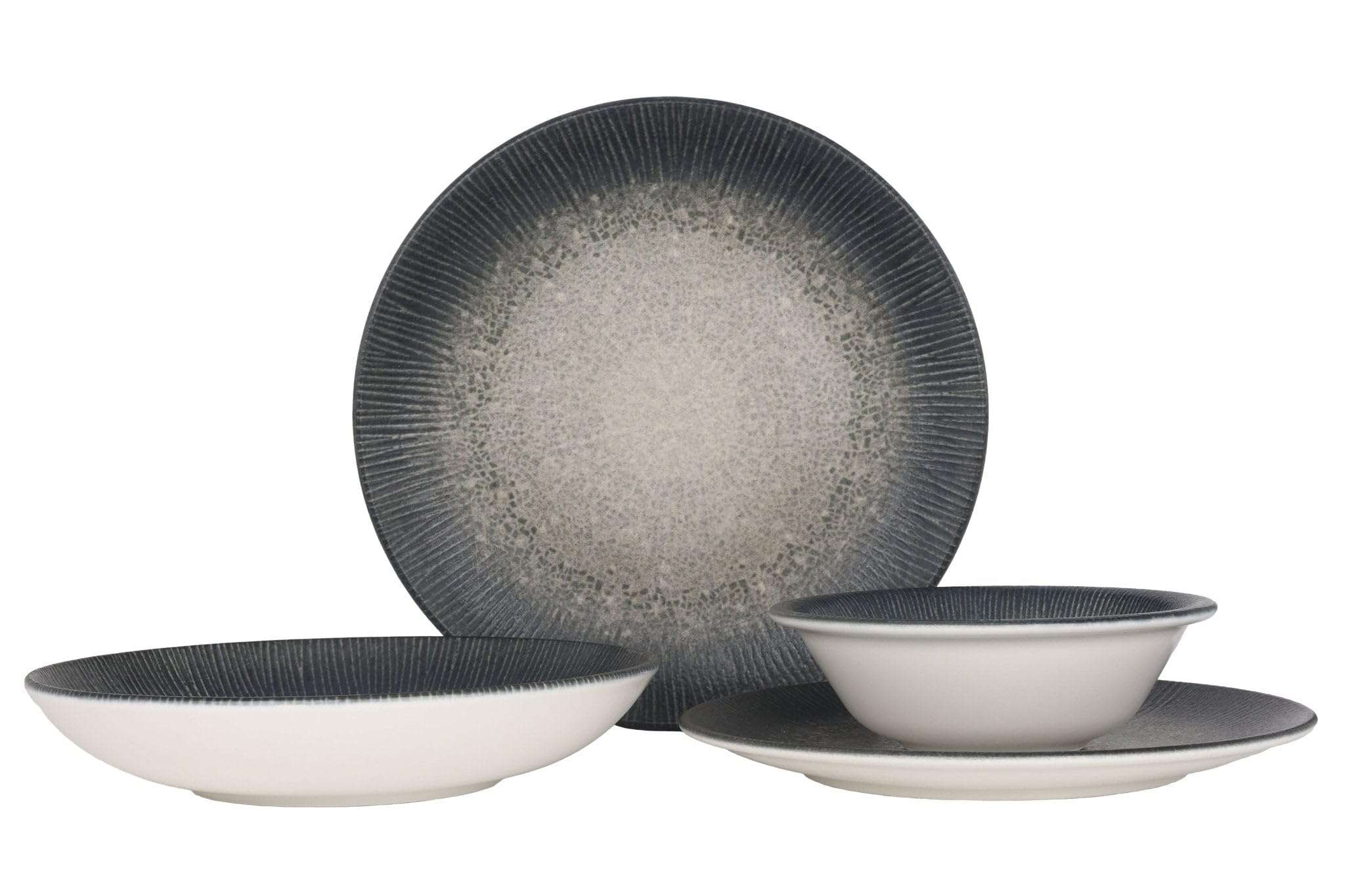 Bonna Zestaw obiadowy - Arctic - 24 sztuki - 6 Osób - Porcelana
