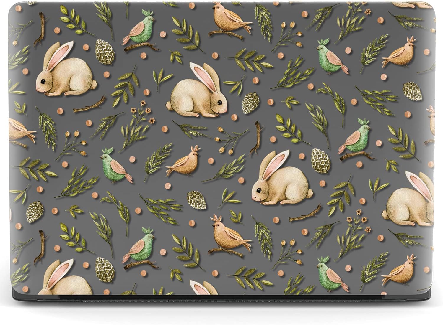 Mertak Hard Case Compatible with MacBook Pro 16 14 Air 15 13 inch M3 M2 M1 Mac 2024 2023 2022 2018 Koi Fish Plastic Flower Cover Japanese Pond Protective Clear Waterlily Shell Laptop Cute