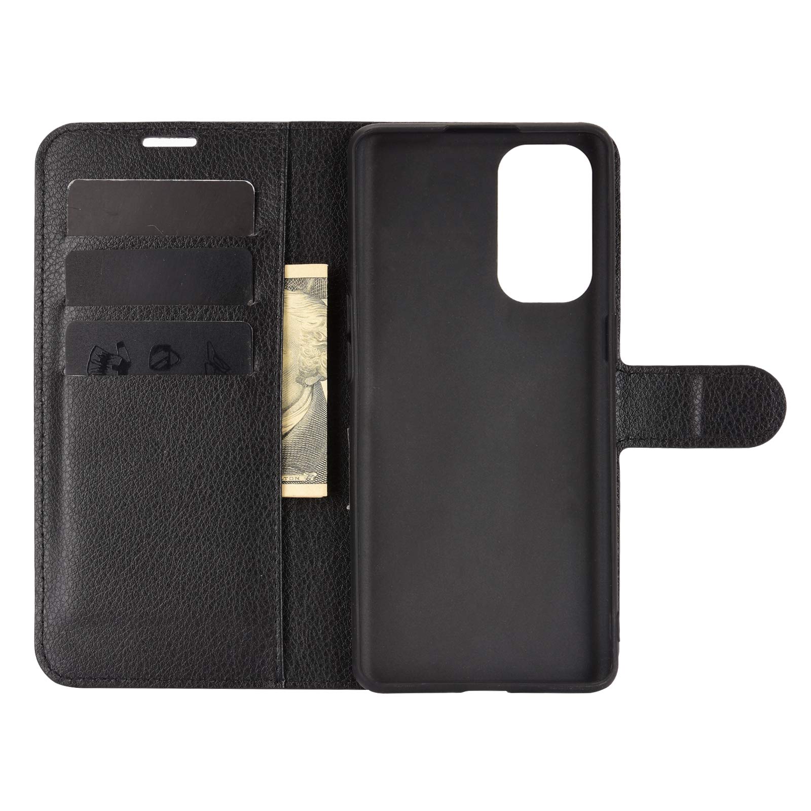 Custodia Portafoglio Fertuo Per OPPO Find X3 Lite 5G - Pelle PU, Porta Carte, Kickstand, Viola - Foto 8