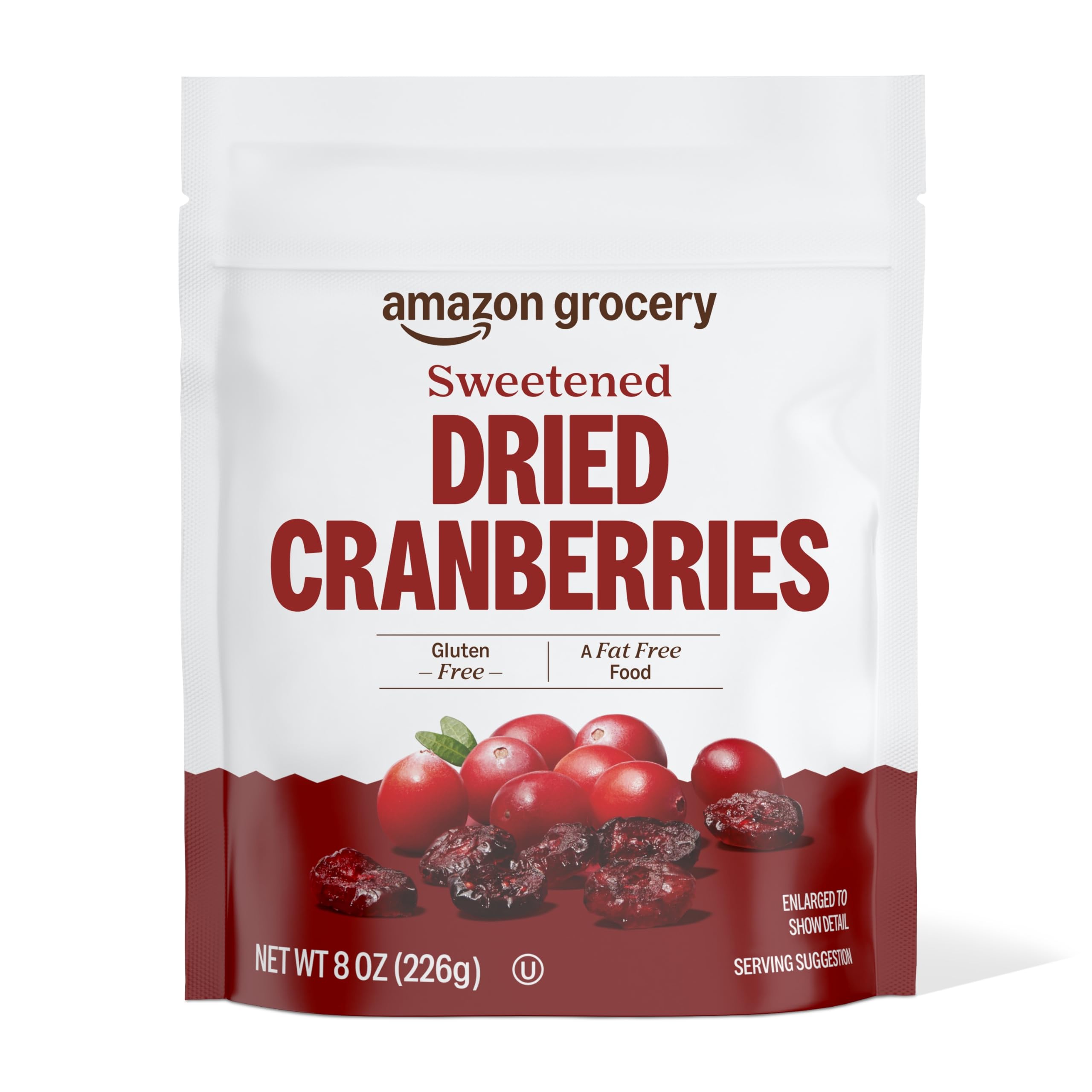 Amazon Grocery, Dried Cranberries, 8 Oz