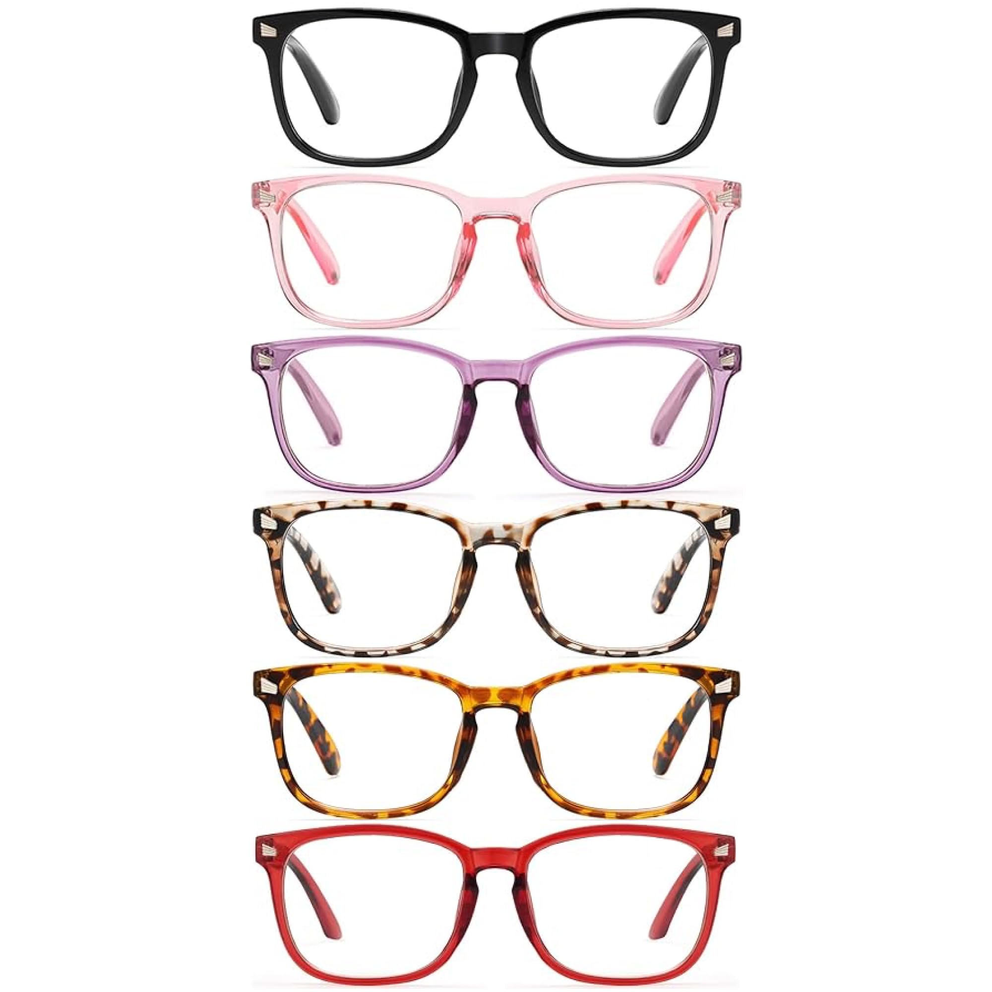 CCVOO Reading Glasses for Women/Men, Eyeglasses, Blue Light Readers for Women/Men, Computer Eye Glasses, Cheaters