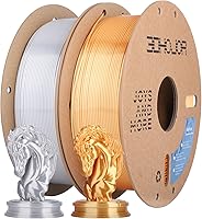 Vista 12 de Filamento PLA Seda Oro, Filamento PLA Seda 1.75mm para Impresora 3D, Carrete de Cartón de 1kg (2.2lbs), Precisión Dimensional +/- 0.03 mm