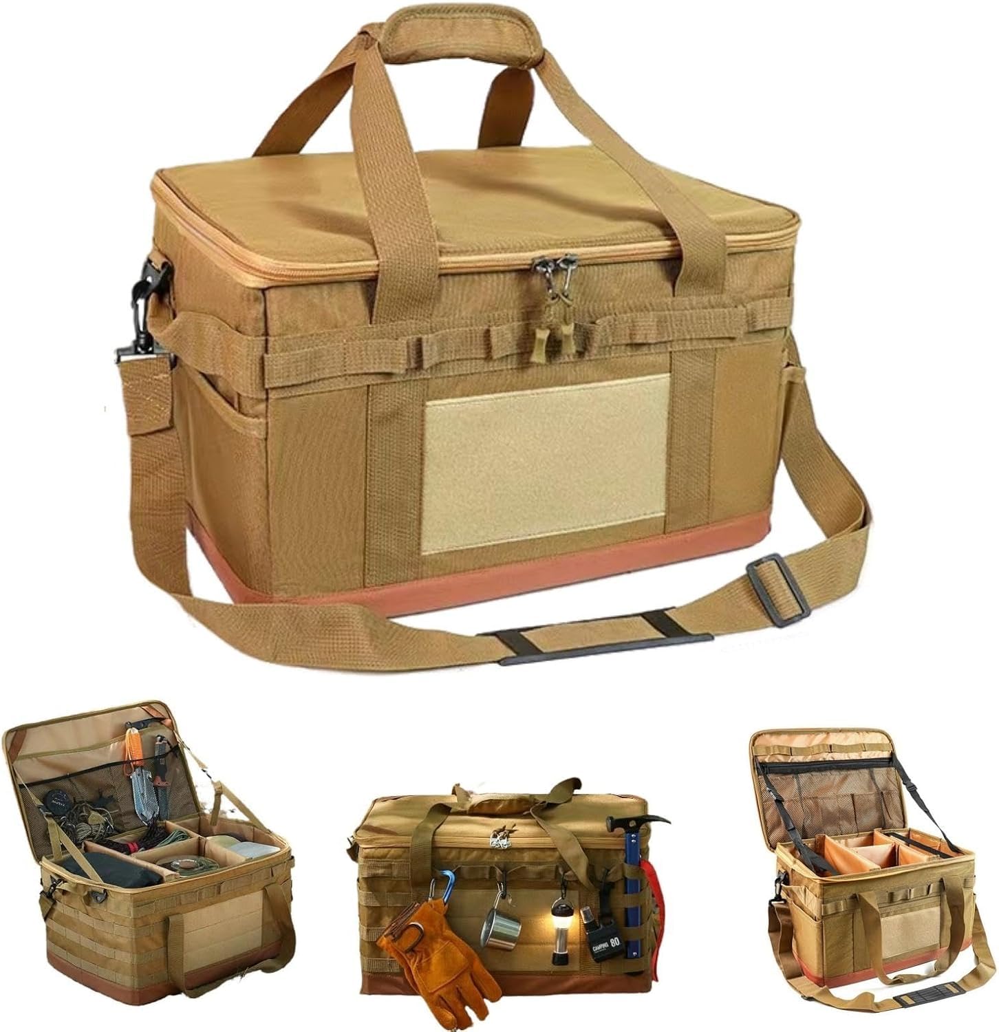 Amazon | aelah キャンプ 収納ボックス 30L 大容量 キャンプギア