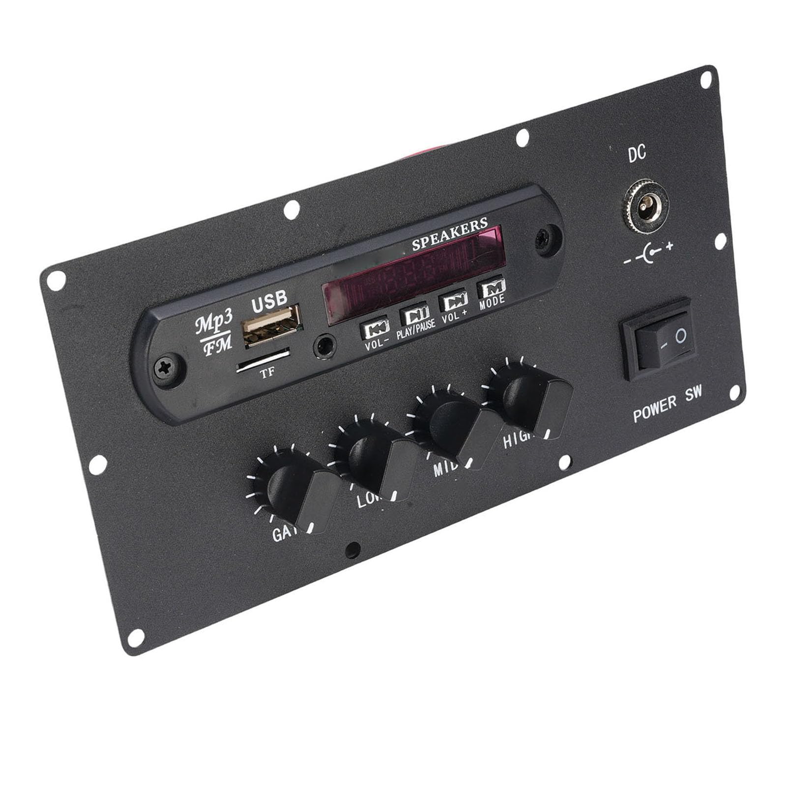 Carte de préamplificateur audio hifi avec gestion des tonalités graves aigus et télécommande - 8
