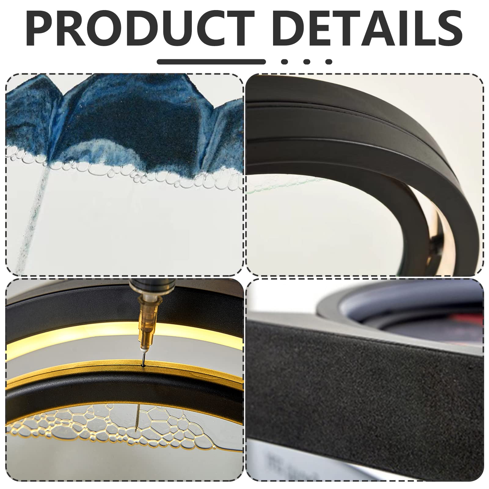 Amazon.co.jp : サンドピクチャー サンドアート 動く砂 3D 流砂画 360