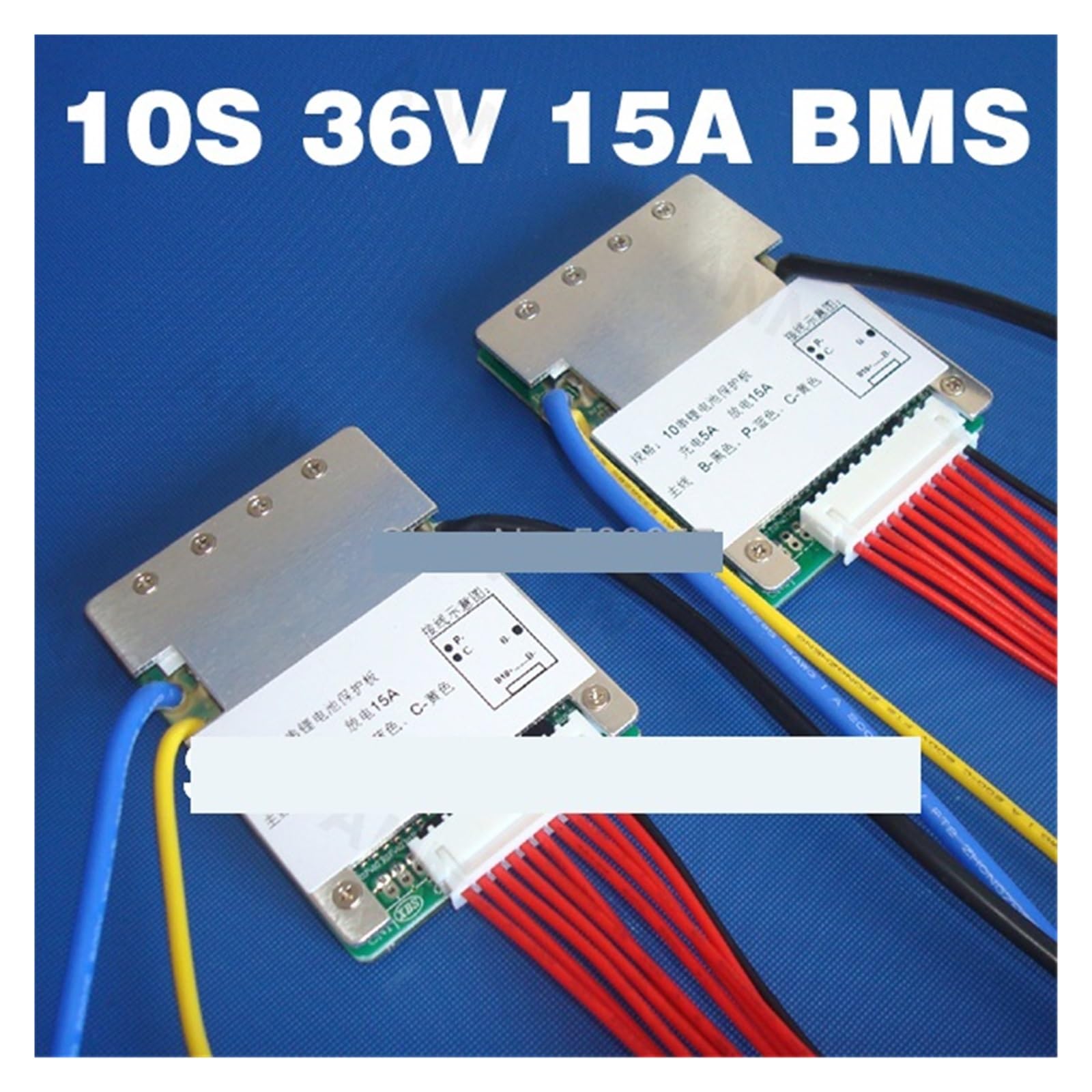Płyta BMS, Bateria litowa 3,6 V 3,7 V 10 S 36 V 37 V BMS PCM używana do akumulatora litowo-jonowego 36 V 8 Ah 10 Ah 12 Ah i 15 Ah z funkcją balansu