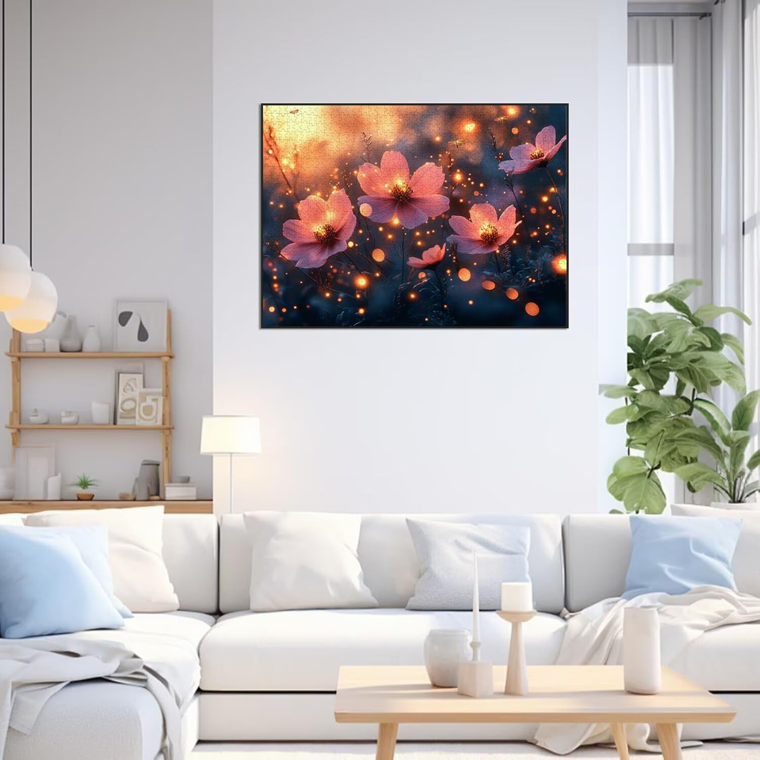 Puzzle 5000 Teile für Erwachsene, 3D Puzzle Traum Holzpuzzles, n-564 | Puzzlematte Blume, Heimunterhaltung, Entspannung Meditationspuzzle, Impossible Klassische Jigsaw Puzzles, Home Decoration