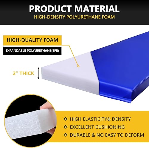 Miniatura 3 de Acolchado de pared para gimnasio, protector de pared para cancha de baloncesto, almohadillas protectoras extraíbles de 2 pulgadas de grosor de alta