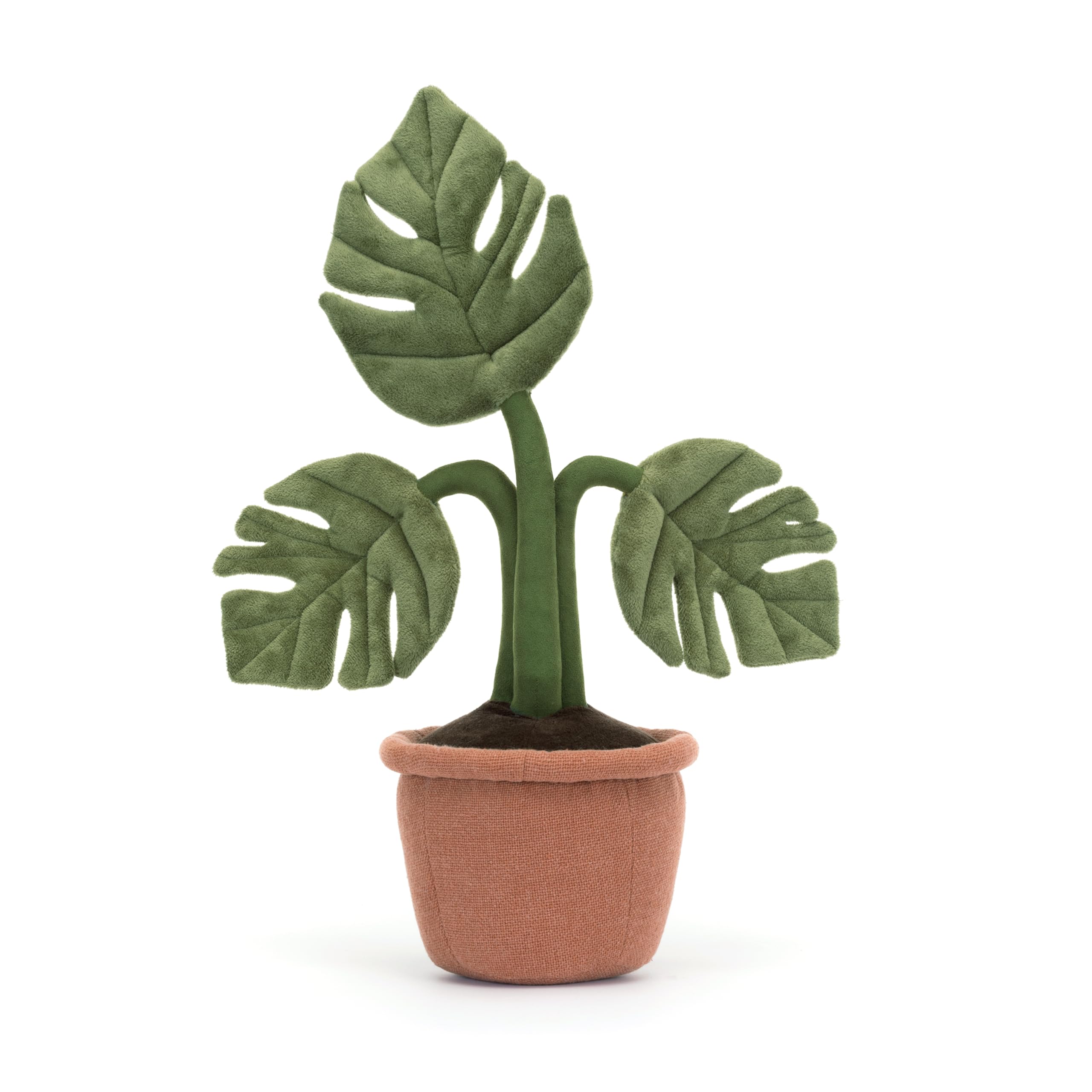 Amazon.co.jp: Jellycat Amuseables 鉢植えモンステラぬいぐるみ 17