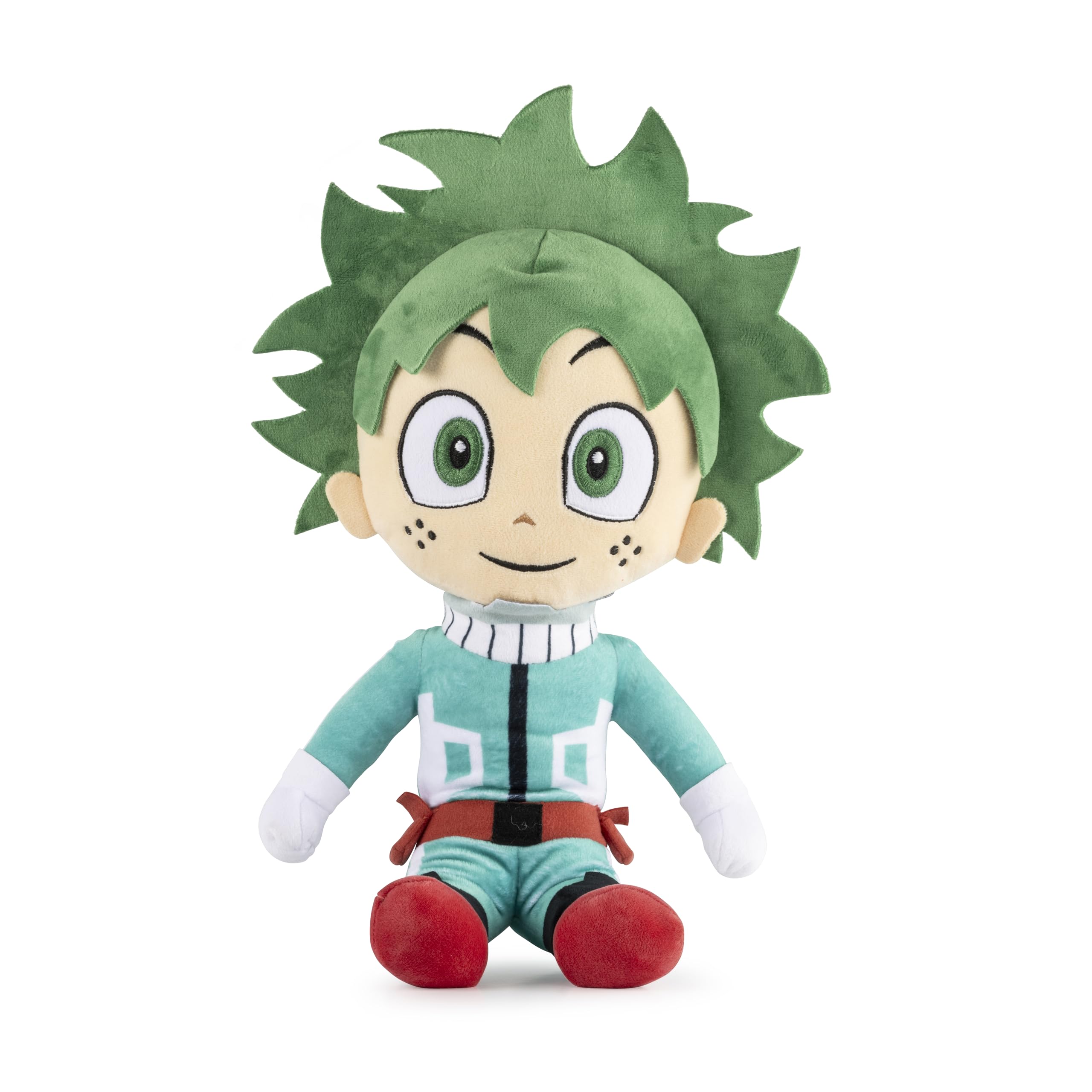 Jay Franco Anime Plush Pillow Buddy - Soft Plushie Stuffed Pillow, Green - Deku