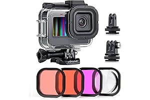 GoPro 9 Waterproof Case with Diving Camera Filters