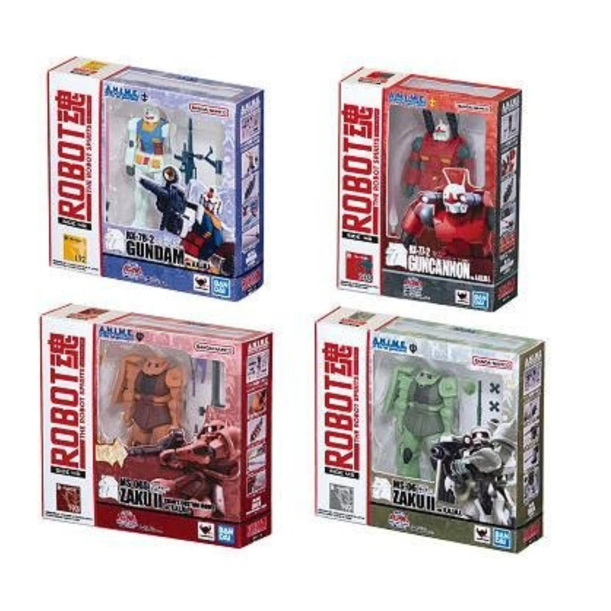 Amazon.co.jp: BANDAI 機動戦士ガンダム ROBOT魂 ミニチュア