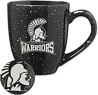 Vista 21 de Rico Industries NCAA Vanderbilt Commodores - Taza de café de cerámica con grabado láser en color principal del equipo de 16 oz