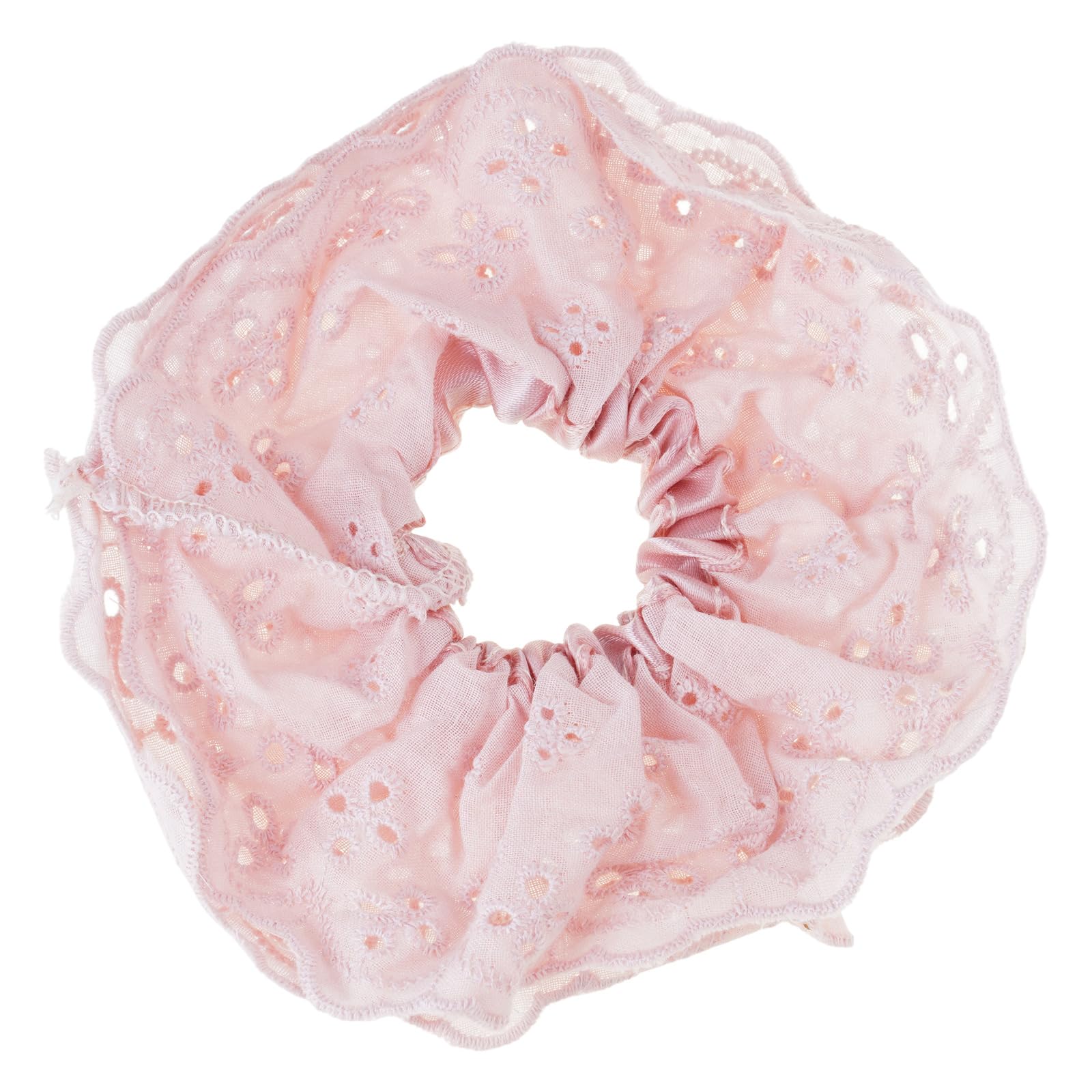 Fentency Oversized Lace Scrunchies Hair Bun Scrunchy Lady Hair Styling Flower Accessories