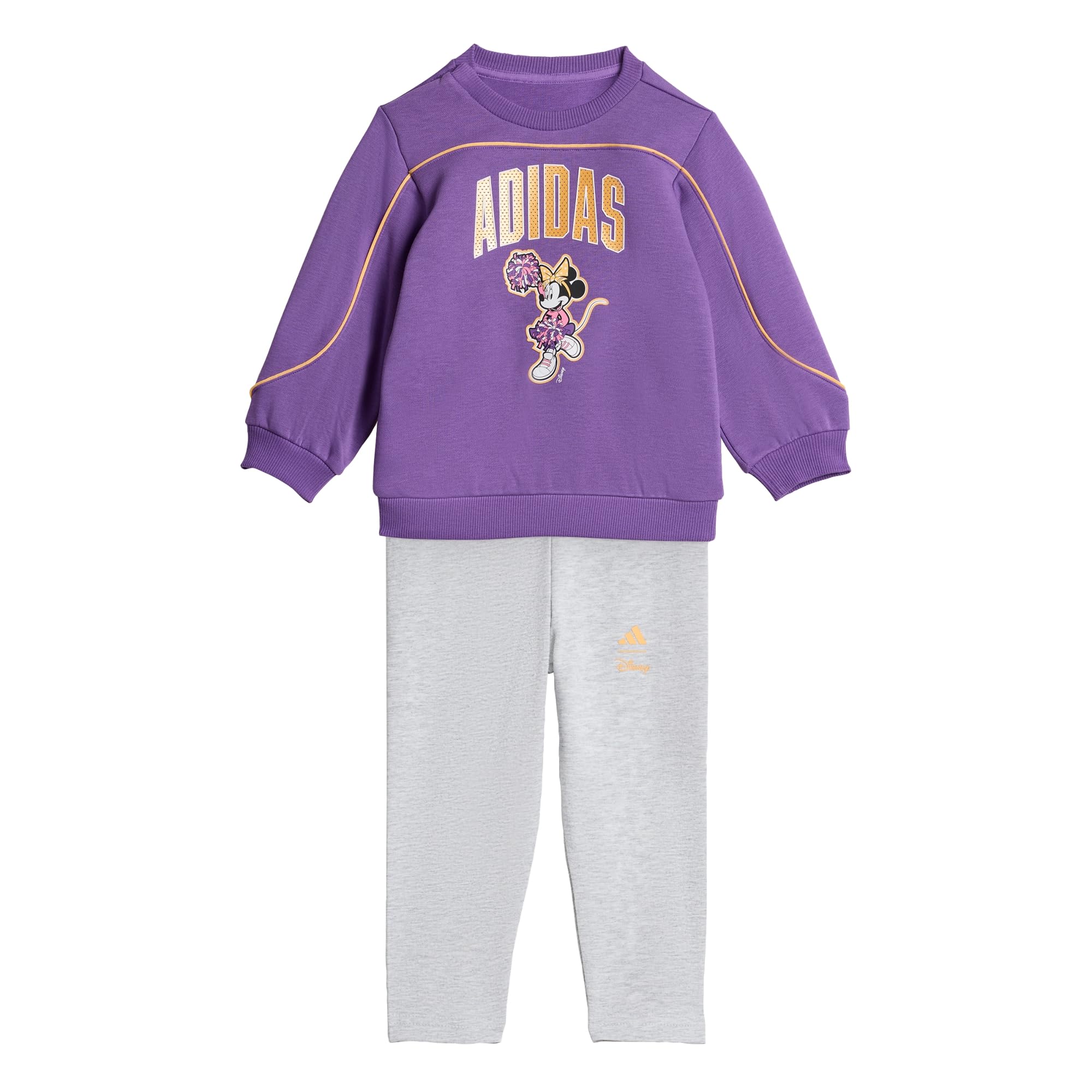 adidas Bimba 0-​24 DISNEY MINNIE MOUSE JOGGER, active purple/​Semi Ice Tangerine, 3-​4 Years