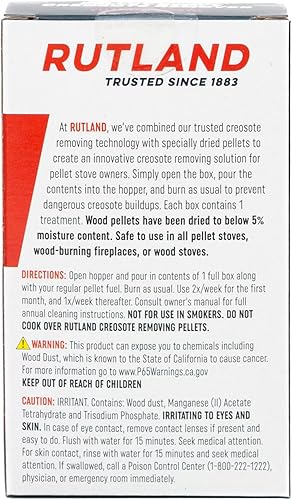 Miniatura 2 de Rutland Stove Creosote Remover Pellets, 1 tratamiento (98P)