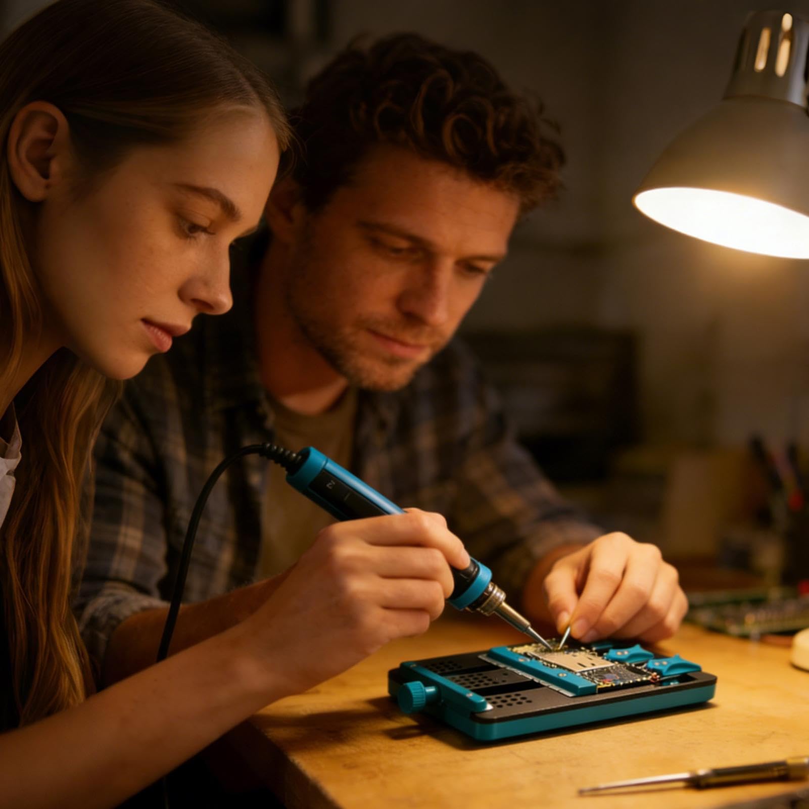 Morsetto Di Riparazione Della Scheda Madre Del Telefono - Accessorio In Pietra Sintetica RL-601L Plus | Supporto Di Saldatura Per Scheda Madre Con Rimozione Adesivo Chip | Strumento Di Riparazione M