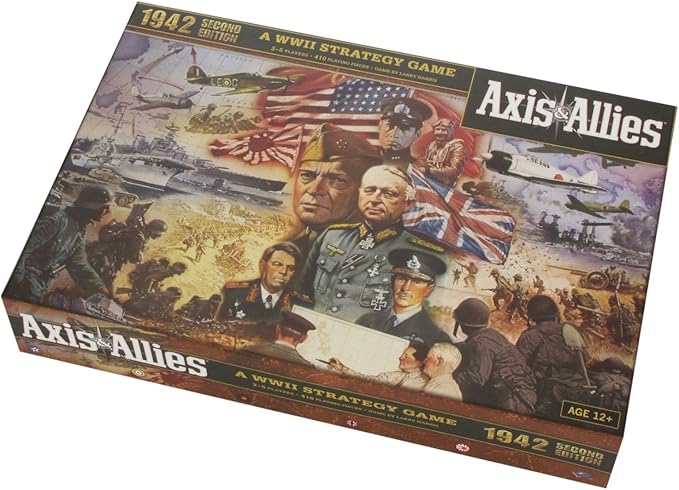 Axis & Allies 1942 - Juego de Mesa de Estrategia Bélica (2.ª Edición)