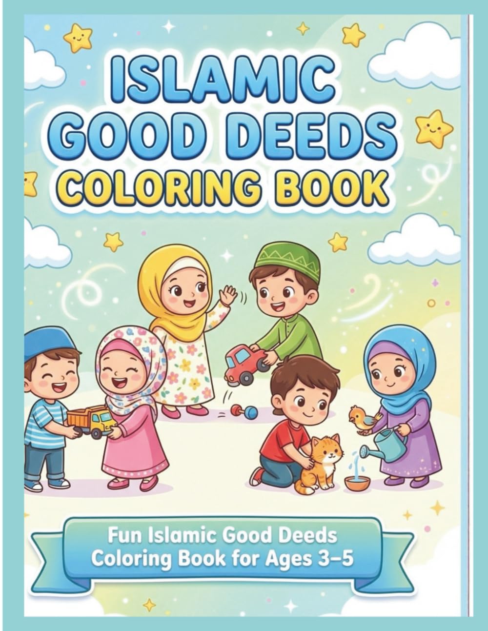 My Islamic Good Deeds Colouring Book: Islamic good deeds
