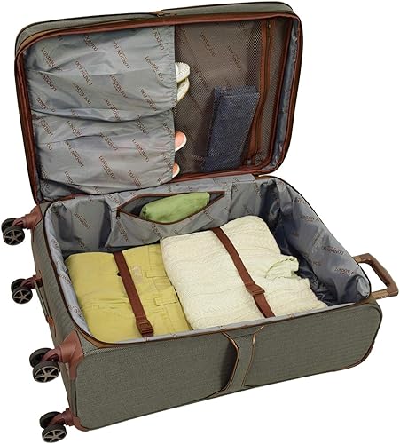 Miniatura 2 de LONDON FOG Newcastle Softside - Equipaje giratorio expandible pizarrón Bronce Newcastle Softside - Maleta giratoria expandible
