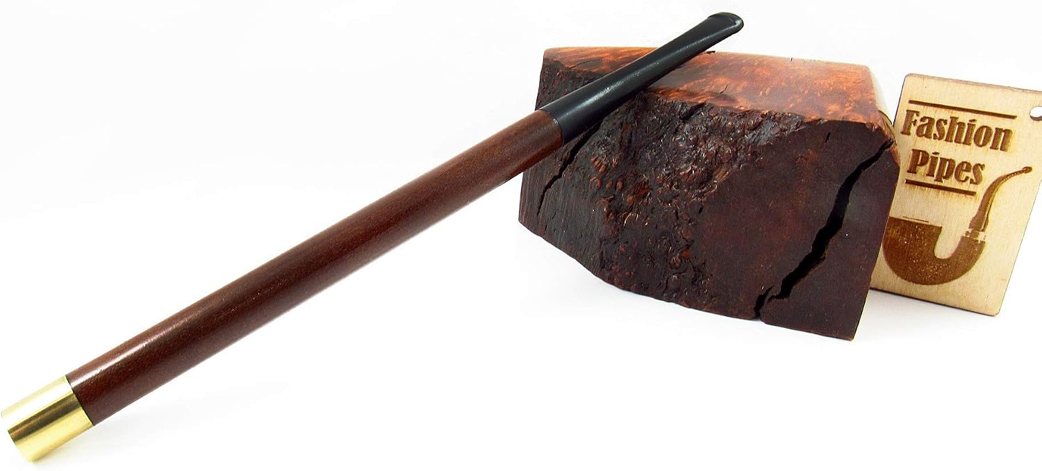 Cigarette Holders Set"Audrey Hepburn" 8.7"/220mm-6.7"/170mm-3.9"/100mm All Fit Regular. Brown Pear Wood Holders.