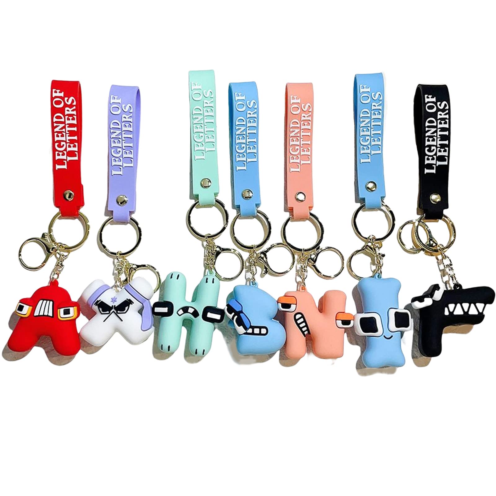 Amazon.co.jp: アルファベット ロア キーホルダー シリカゲル
