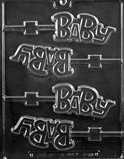 Grandmama's Goodies B055 Baby Shower Lollipop Lolly Chocolate Candy Soap Mold with Exclusive Molding Instructions …