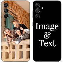 Personalized Phone Case for Samsung Galaxy A16 5G Custom Phone Cover with Photo Text TPU Material Drop Protection Customized Photo Phone Cover Custom Cover Gifts for Family Friends
