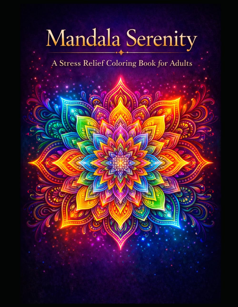 Stress Free: Beautiful Mandala Coloring Book: 40 Relaxing Mandala Designs for Adults – Stress Relief & Mindfulness