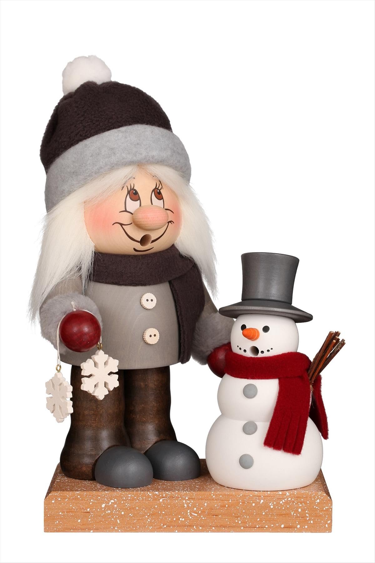 Ulbricht Seiffen Räuchermännchen Wichtel Winterkind Neu 2022