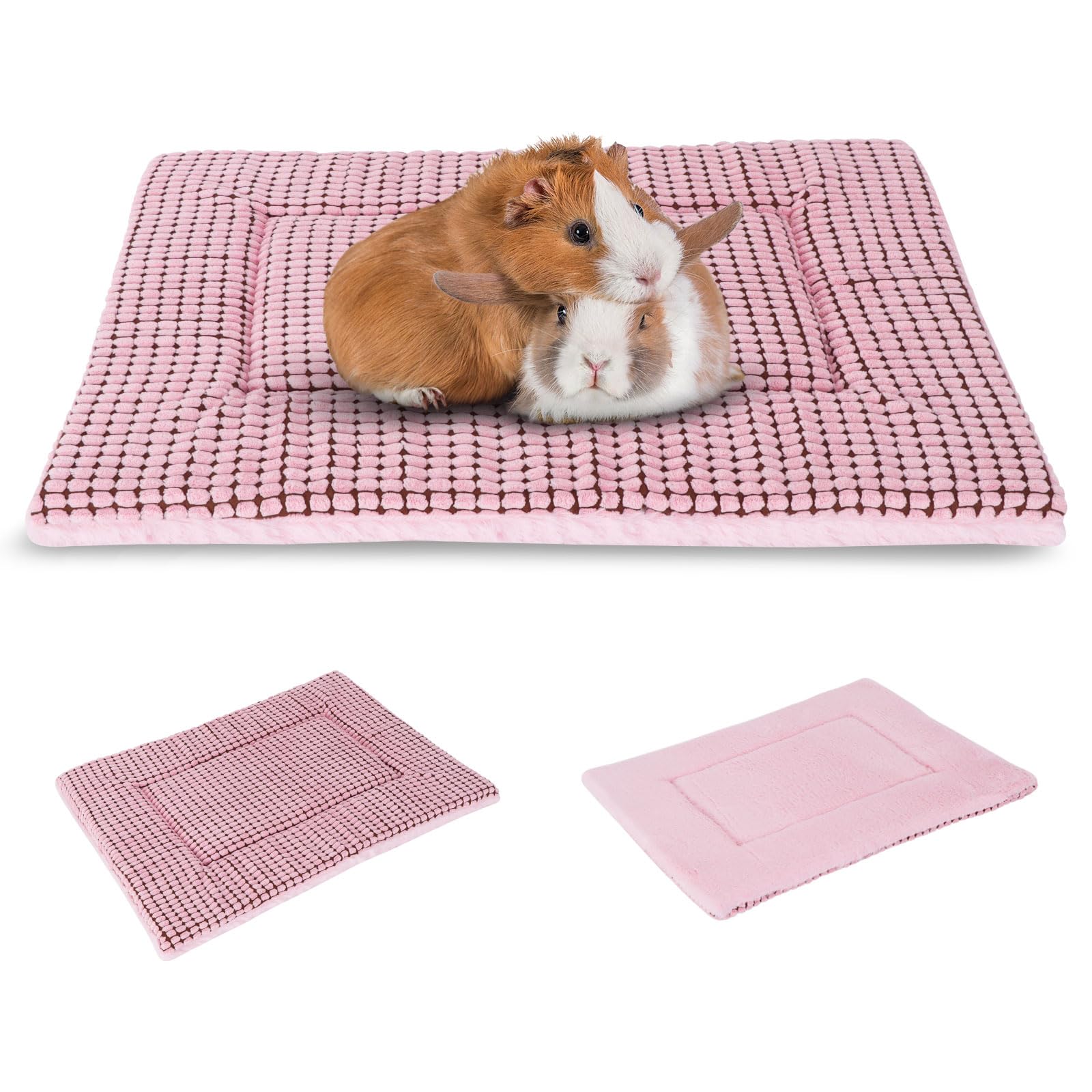 BVAGSS Orthopädisches Hundebett, Waschbar Hundekissen flauschig Hundematte, Umkehrbar Weiche und Warme Hundematte für klein mittel große Hunde XH079