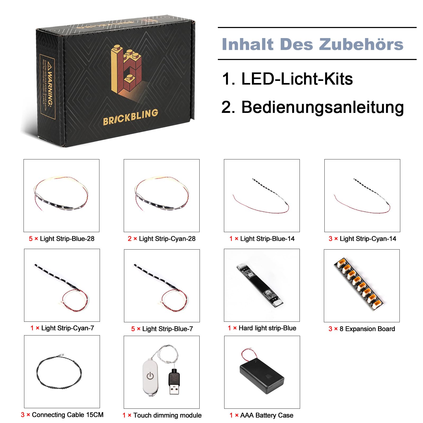 Set di luci a LED compatibile con Lego 43008 Nike Dunk x Set (non un modello), interruttore touch dimmer set di illuminazione decorativa compatibile con Lego Nike Dunk x Set 43008 giocattolo creativo