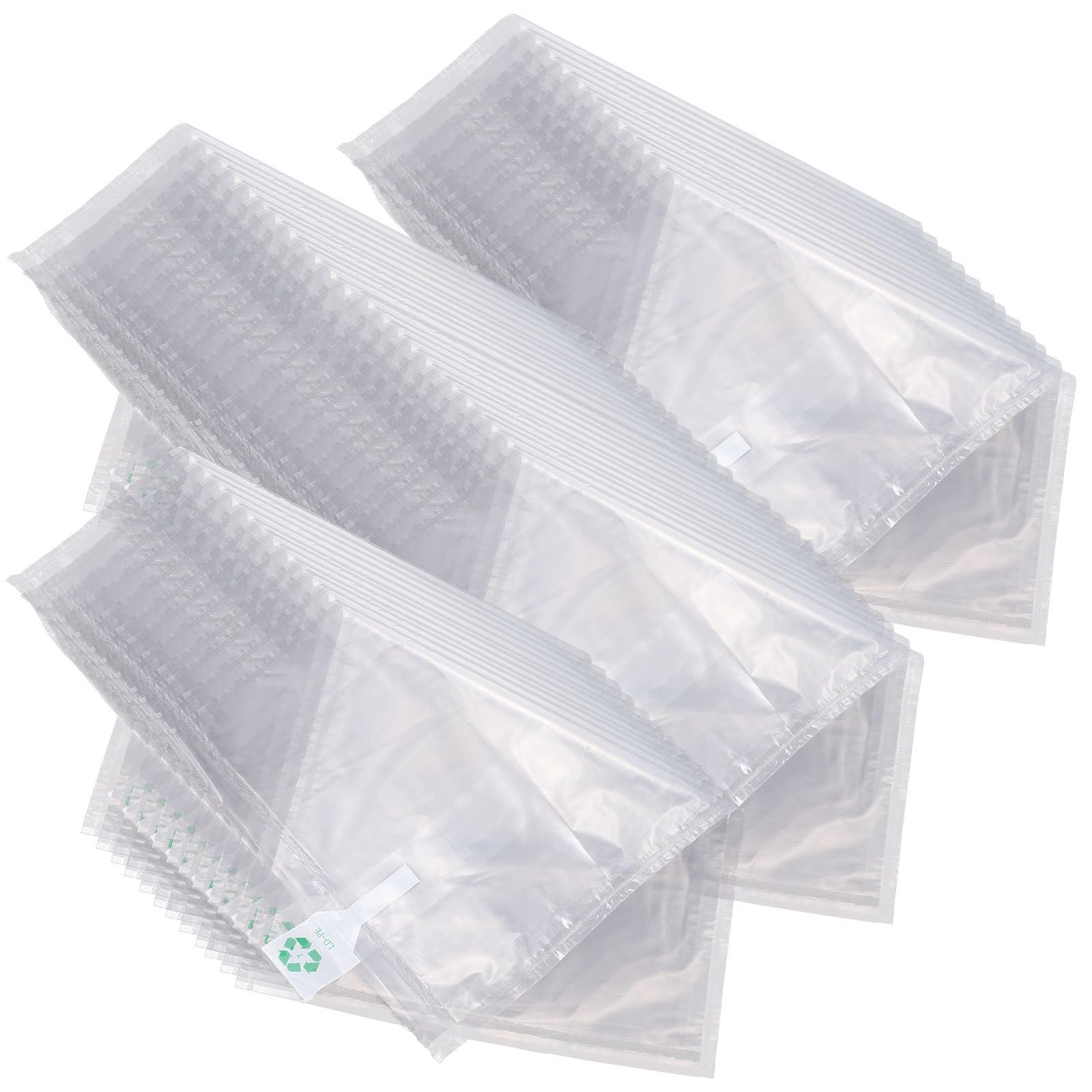 VALICLUD Paquet Gonflables D'emballage Robustes en Film Coextrudé 25x40 Cm, Lot de 100 Pièces pour Calage et Protection Colis, Coussins D'air Gonflables pour Expédition et Logistique