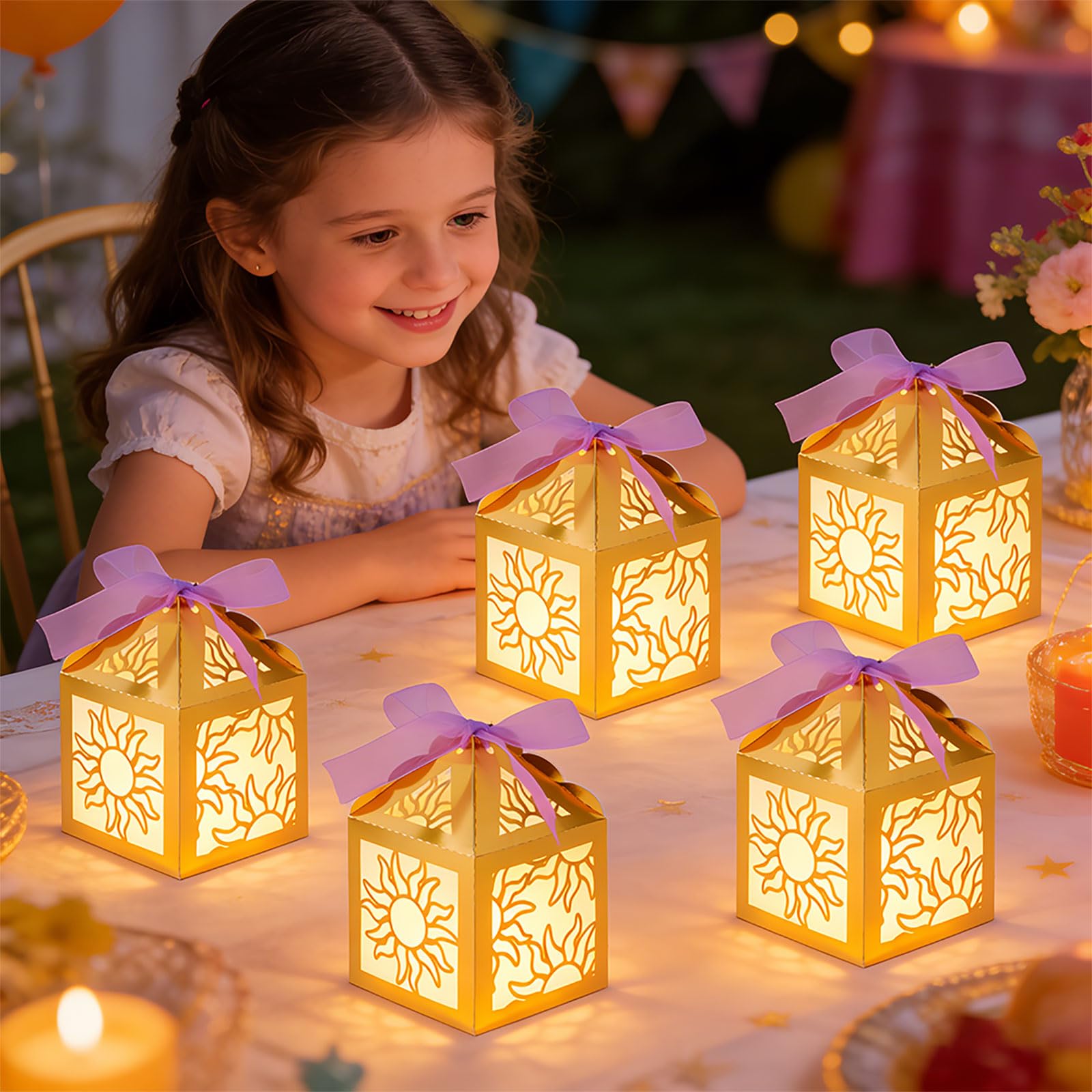 50 coperture Luminose per Decorazioni per Feste e progetti Artigianato Natalizio realizzate in Carta perlata Decorazioni per la casa Festive sfuse