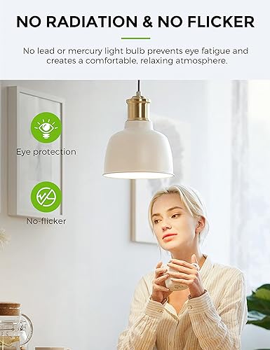 Miniatura 6 de LOHAS - Bombilla LED brillante A21, bombillas LED equivalentes a 150 W-200 W, bombillas de garaje de 23 W, luz diurna 5000 K, bombilla de porche