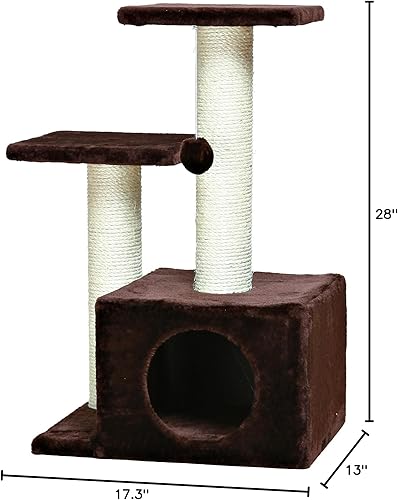 Vista 4 de TRIXIE - Árboles populares para gatos Marrón