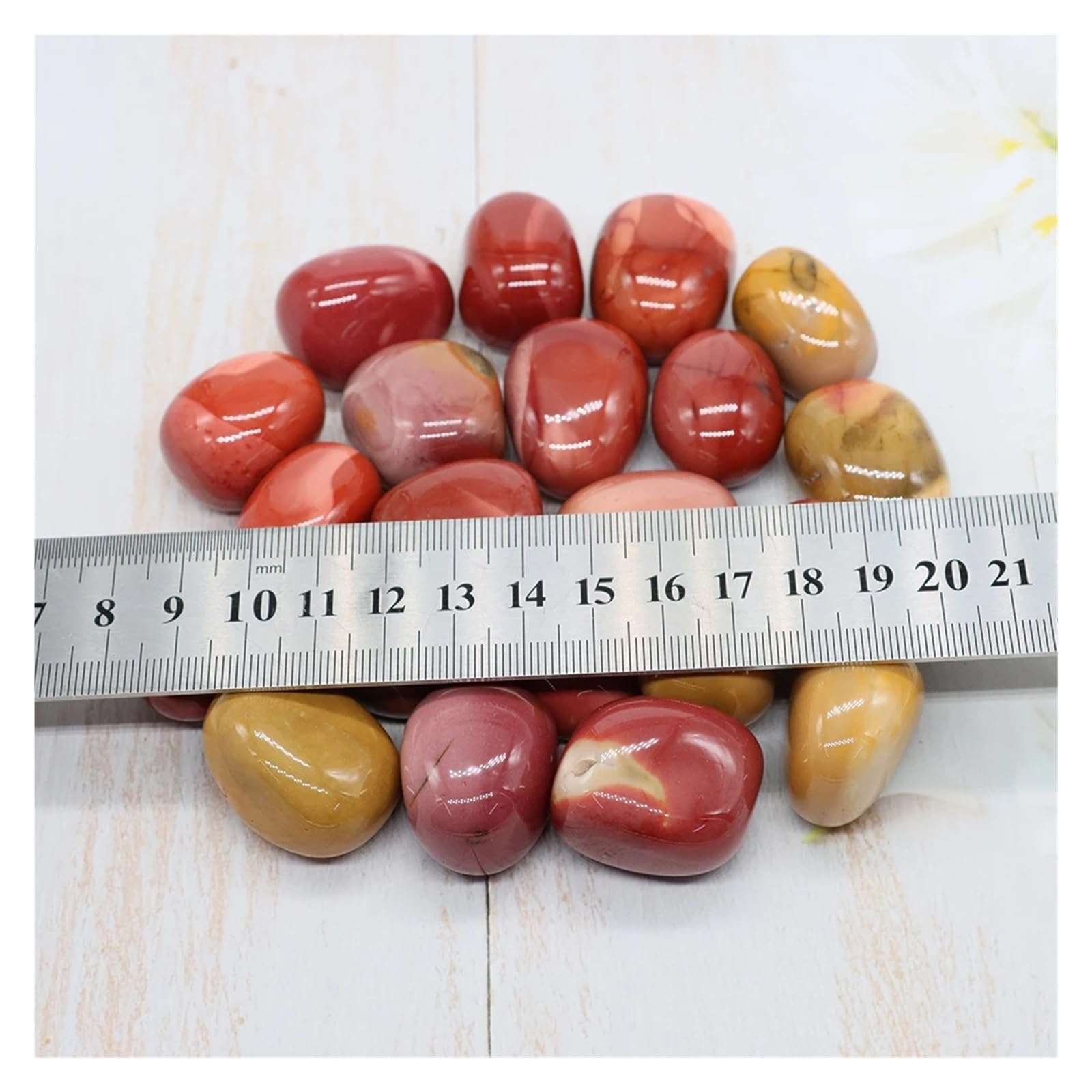 Ghiaia per Acquari Ghiaia for acquari, Pietre levigate, Ghiaia Sfusa, minerali, Cristalli, Campioni Reiki, preziose, Decorazioni for e Domestici(500g)