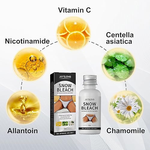 Miniatura 7 de Crema de oscurecimiento de muslos axilas, crema blanqueadora de nieve, blanqueamiento para partes privadas, axilas y eliminación de manchas oscuras,