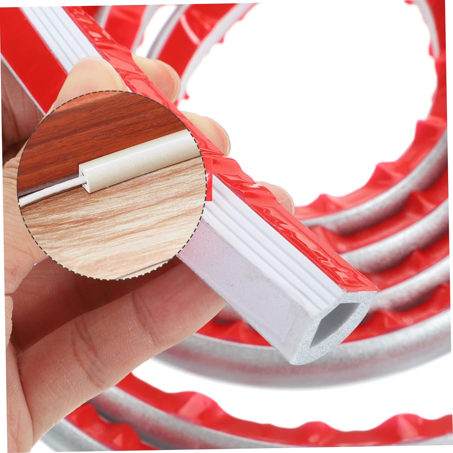 Peel and Stick Self-Adhesive Trim Caulk Strip Flexible Wall Corner Molding for Easy Installation for Smooth and Home Decor Meters