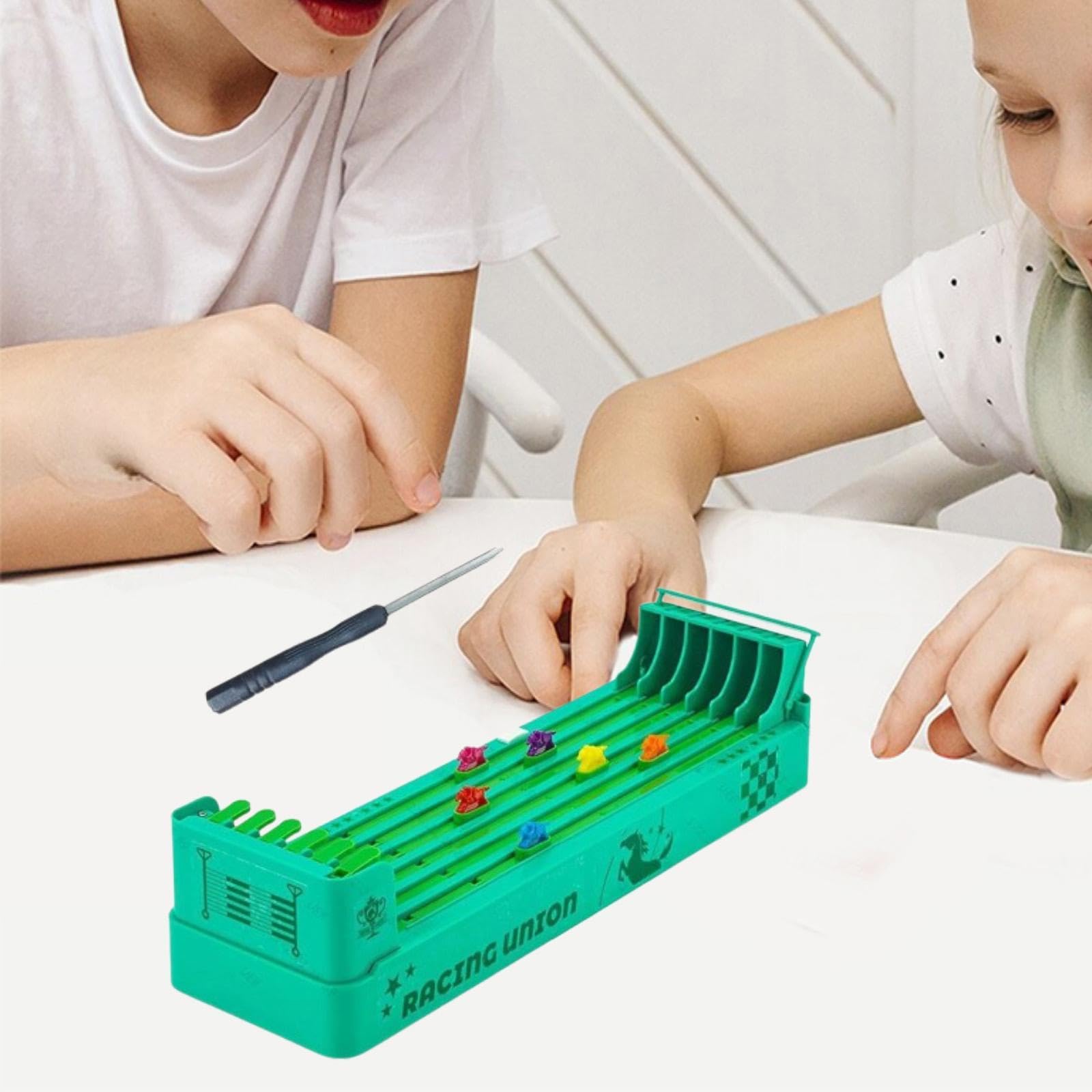 Juego de Caballos de Mesa para Niños y Adultos Juguete Interactivo de de Caballos Desarrollo Temprano Material PP Confiable Apto para Fiestas